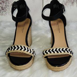 Christian Siriano For Payless Black & White Wedge